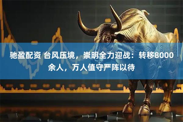 驰盈配资 台风压境,崇明全力迎战:转移8000余人,万人值守严阵以待