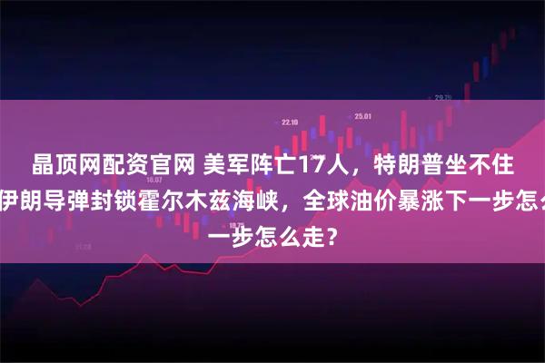 晶顶网配资官网 美军阵亡17人，特朗普坐不住了，伊朗导弹封锁霍尔木兹海峡，全球油价暴涨下一步怎么走？